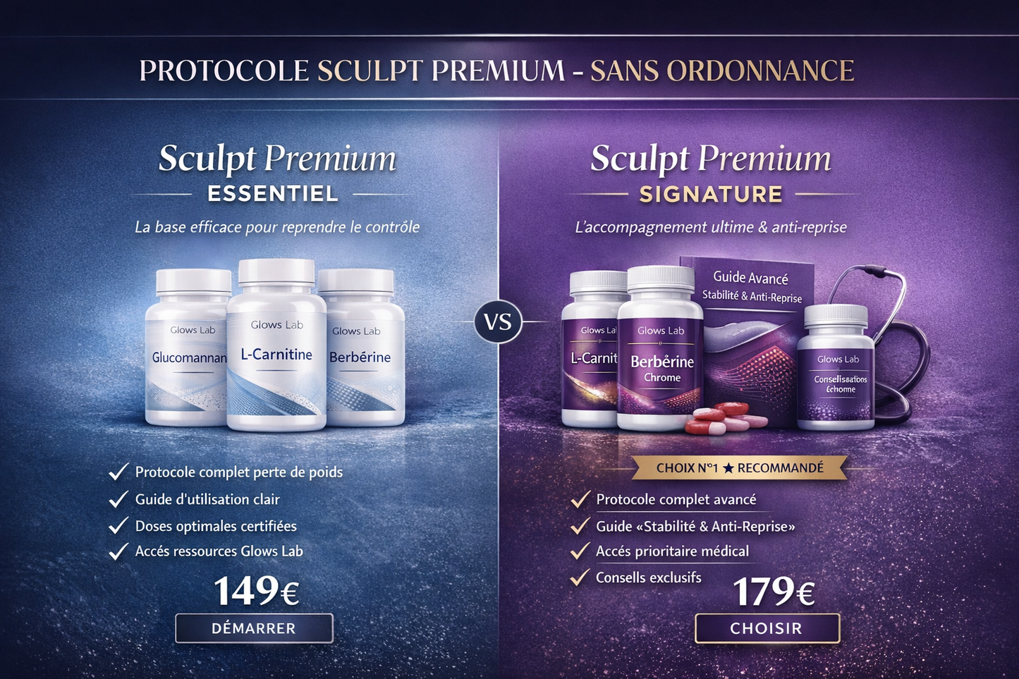 Protocole Sculpt Premium – Sans ordonnance